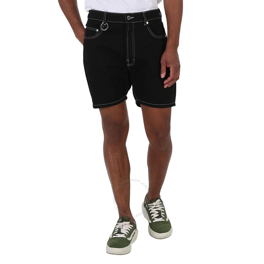 Etudes Men's Black Corner Denim Shorts