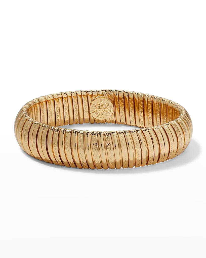 GAS Bijoux Breva Elastic Bracelet, Gold