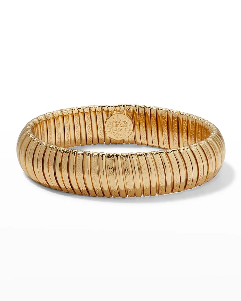 GAS Bijoux Breva Elastic Bracelet, Gold 1