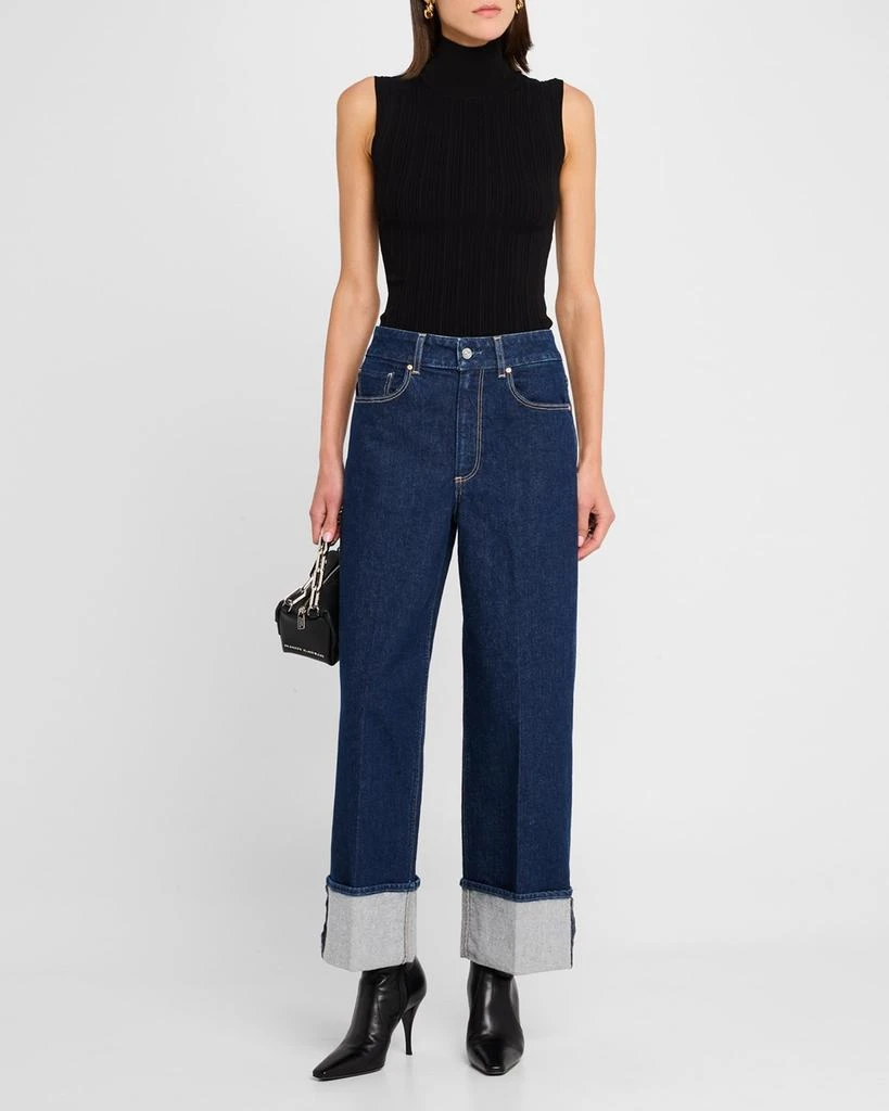 Paige Brin Turtleneck Sweater Tank Top 2