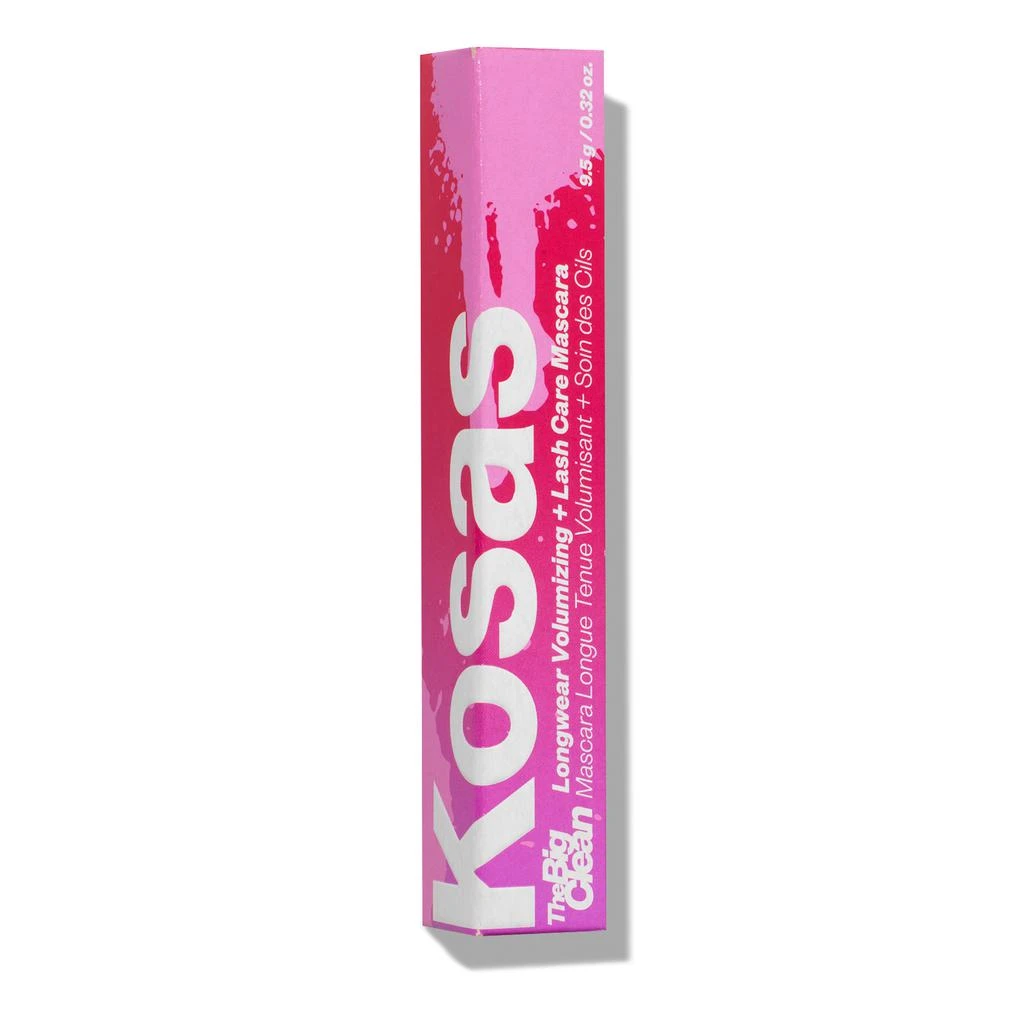 KOSAS The Big Clean Longwear Volumizing + Lash Care Mascara 5