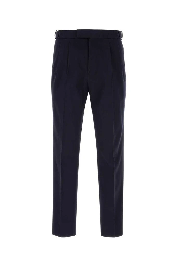 Ermenegildo Zegna Ermenegildo Zegna Buckle Detailed Cropped Trousers 1