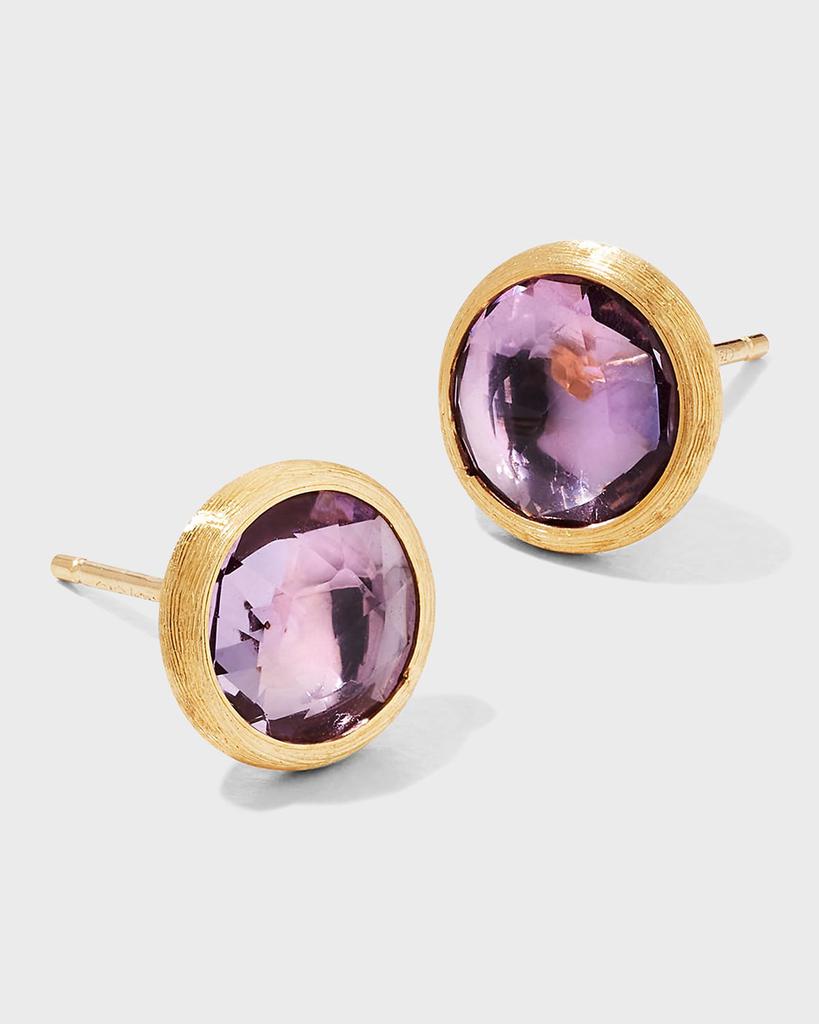 Marco Bicego Jaipur 18K Amethyst Stud Earrings