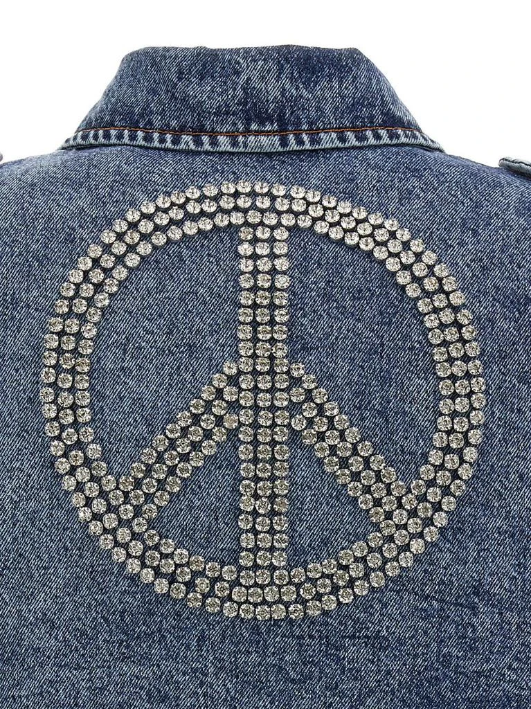 Moschino Jeans Moschino Jeans Crystal Denim Jacket 5