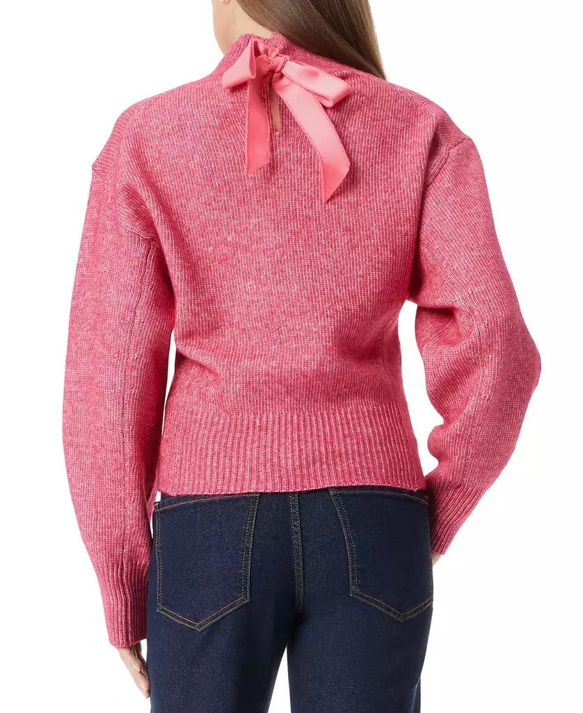 Sam Edelman Women's Lyric Bow-Back Wide-Hem Sweater 2