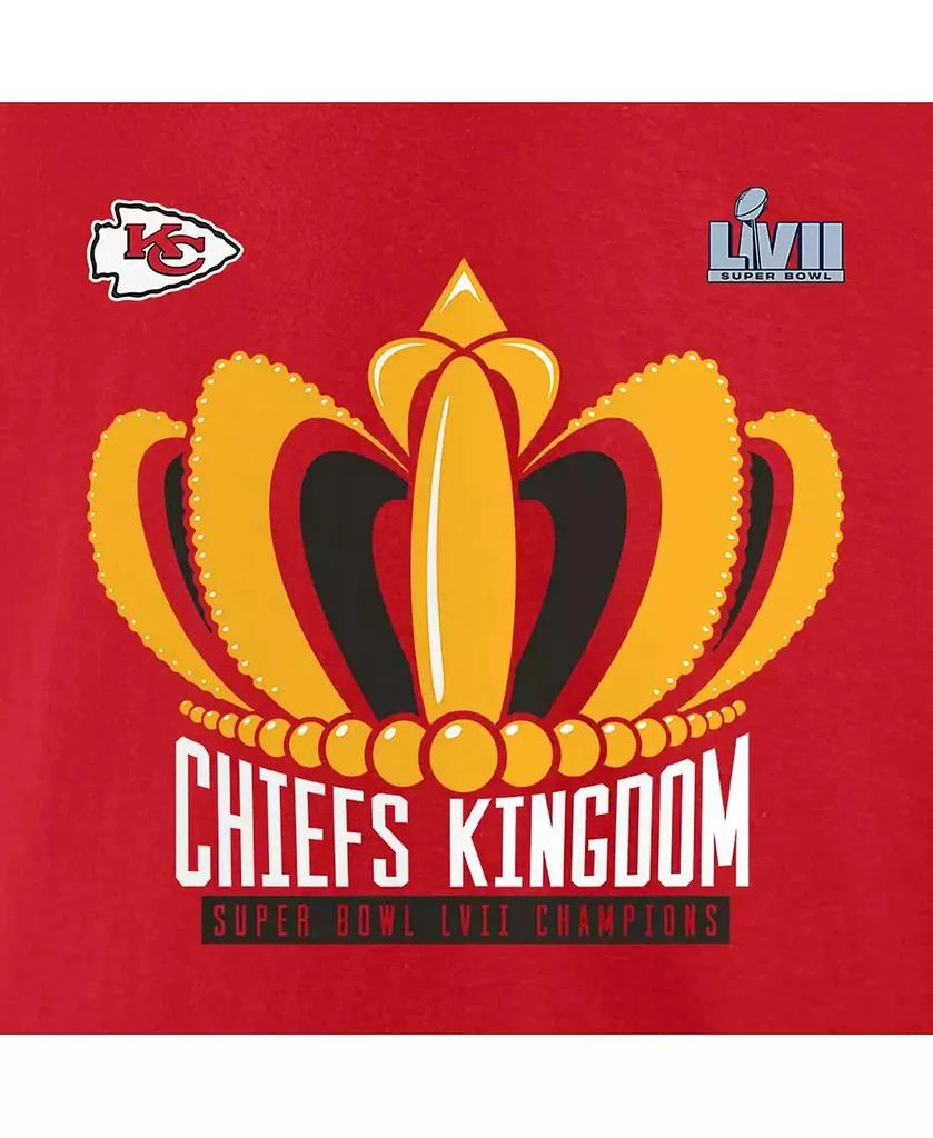 Fanatics Men's Red Kansas City Chiefs Super Bowl LVII Champions Big and Tall Hometown Last Standing T-shirt 2