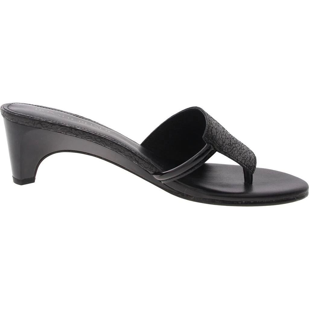 Donald J Pliner Womens Toe Loop Mule Sandals 2