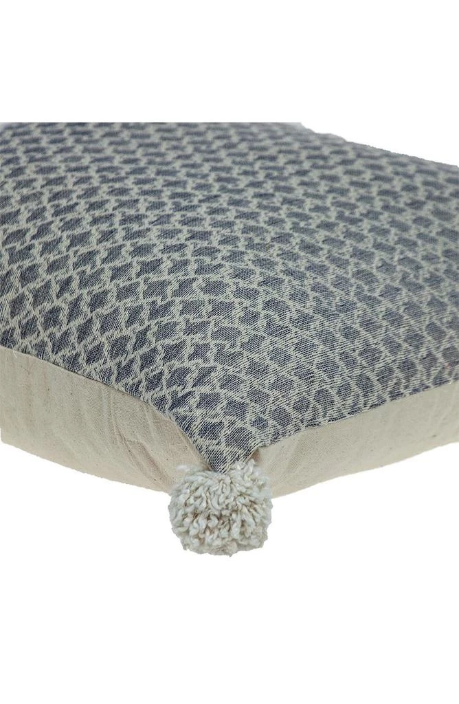 Parkland Allegro Transitional Ivory Throw Pillow 5