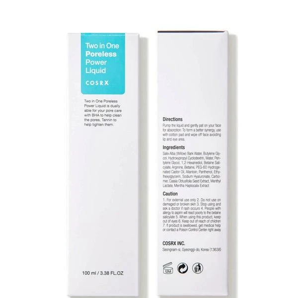 COSRX COSRX Two In One Poreless Power Liquid 100ml 2