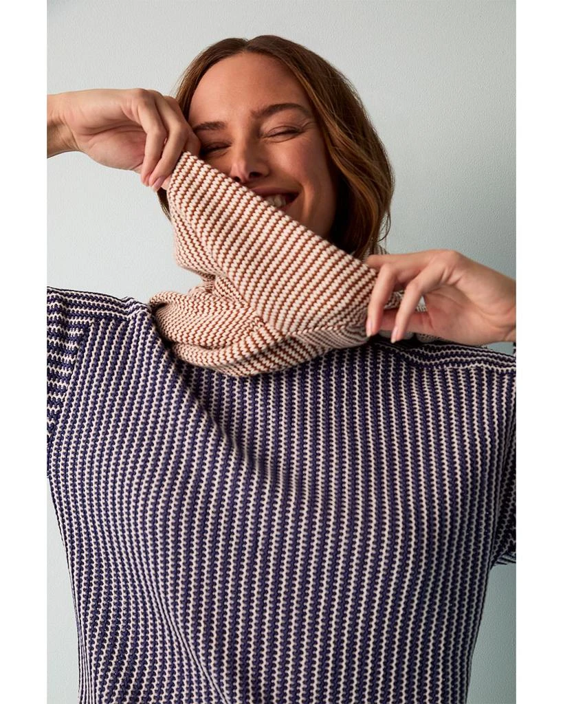 NIC+ZOE Zig Zag Striped Sweater 2
