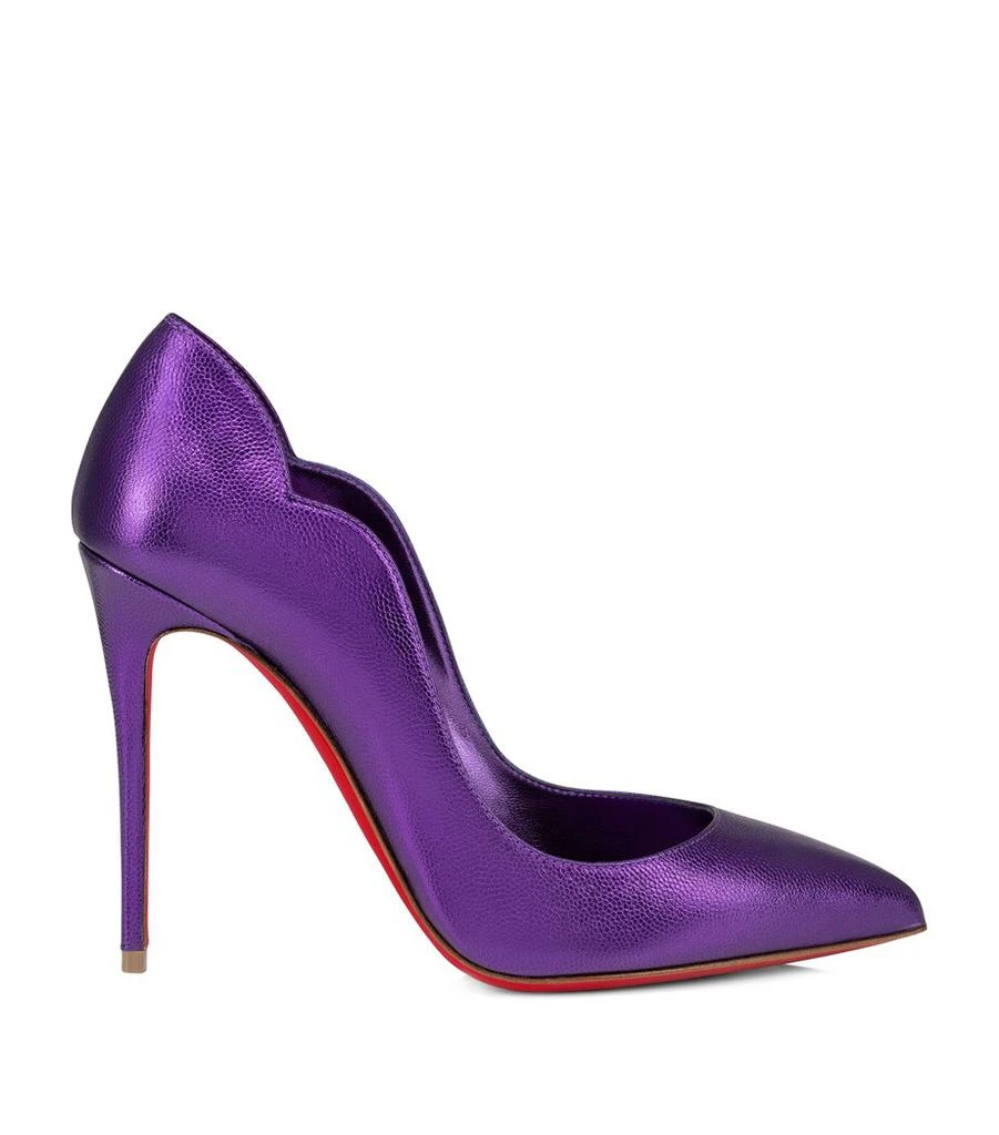 Christian Louboutin Hot Chick Metallic-Leather Pumps 100 1