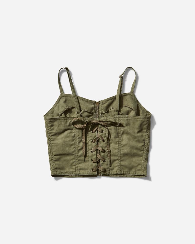 Hysteric Glamour Women's Military Vest Khaki