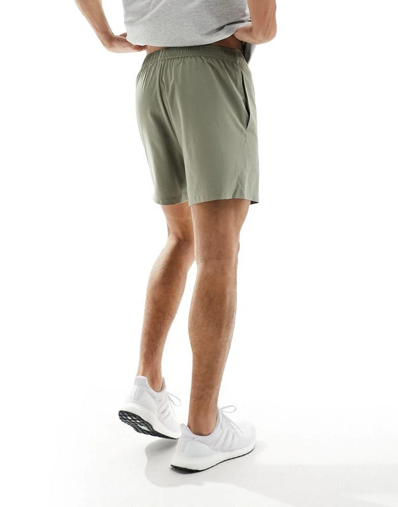 ASOS ASOS 4505 Icon 5 inch training shorts with quick dry in khaki 3