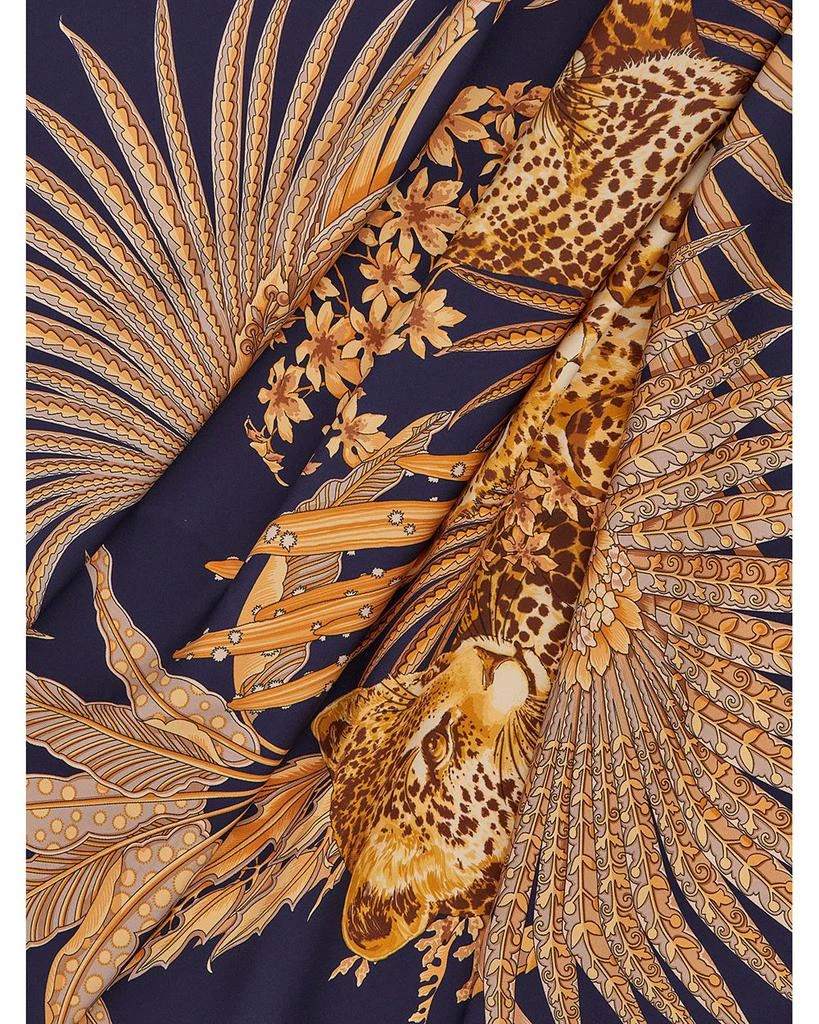 Salvatore Ferragamo Leopard Print Silk Scarf 3