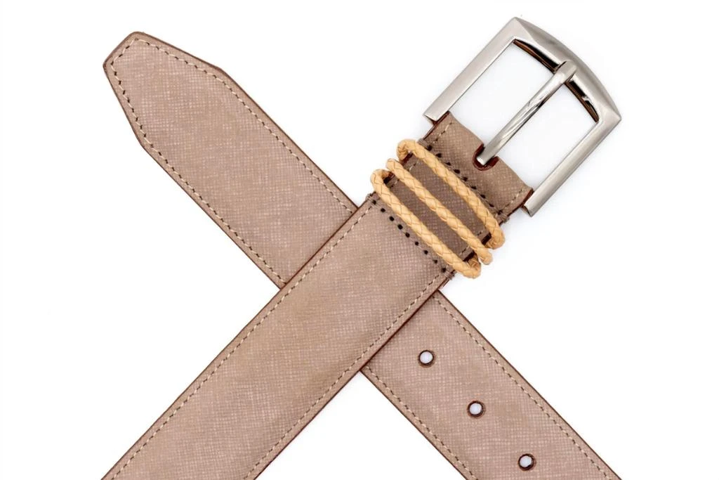 Martin Dingman Martin Dingman - Men
s Bermuda Braid Belt 3