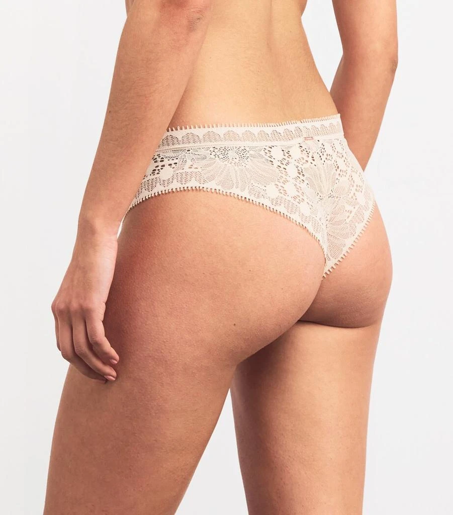 Chantelle Lace Floral Tanga 6