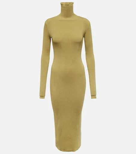 Live The Process Fortis ribbed-knit turtleneck dress 1