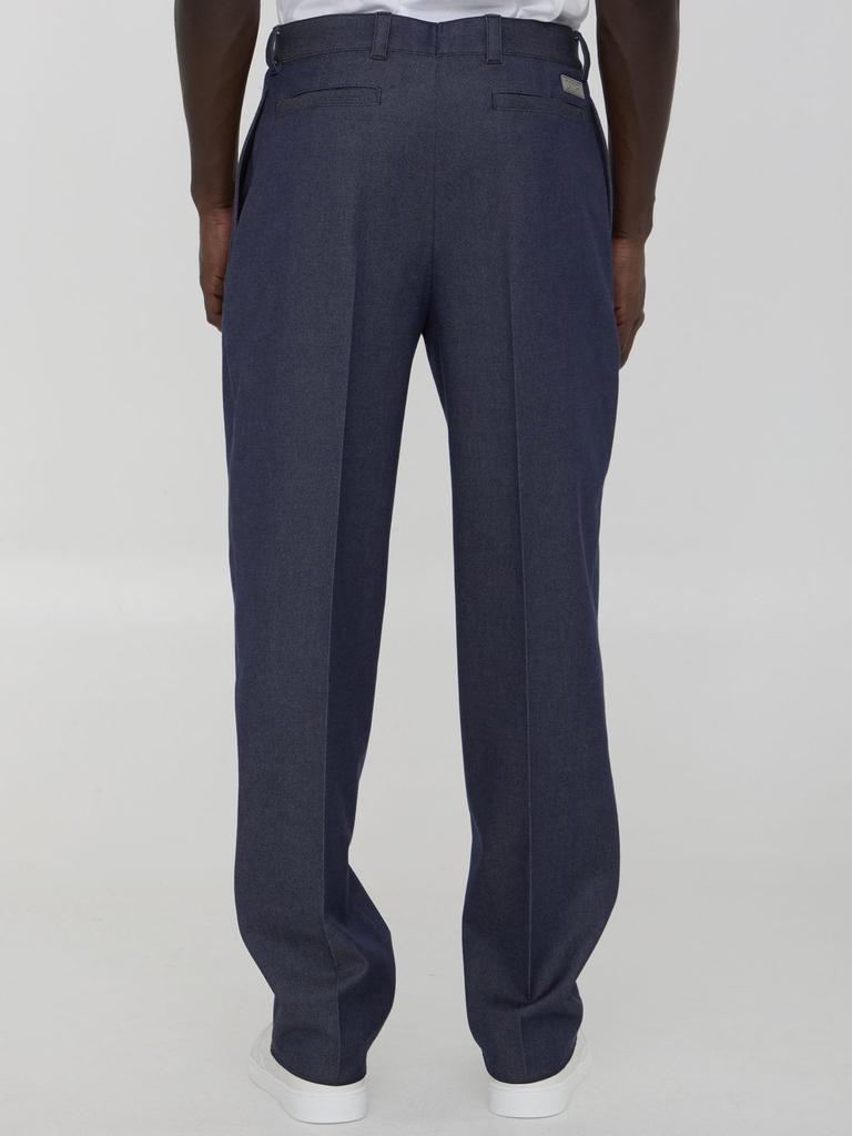 Dior Dior Homme Button Detailed Straight Leg Jeans