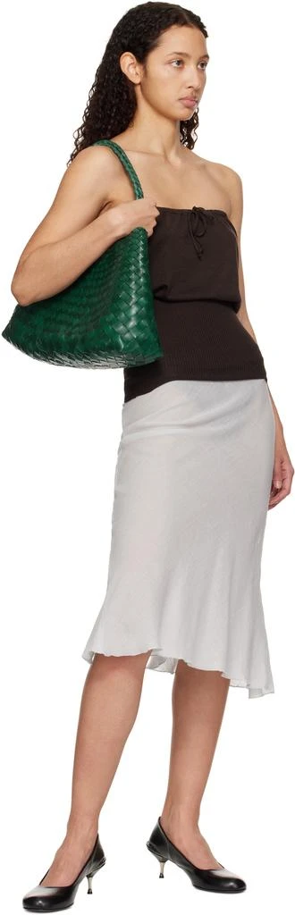 DRAGON DIFFUSION Green Santa Croce Big Tote 4