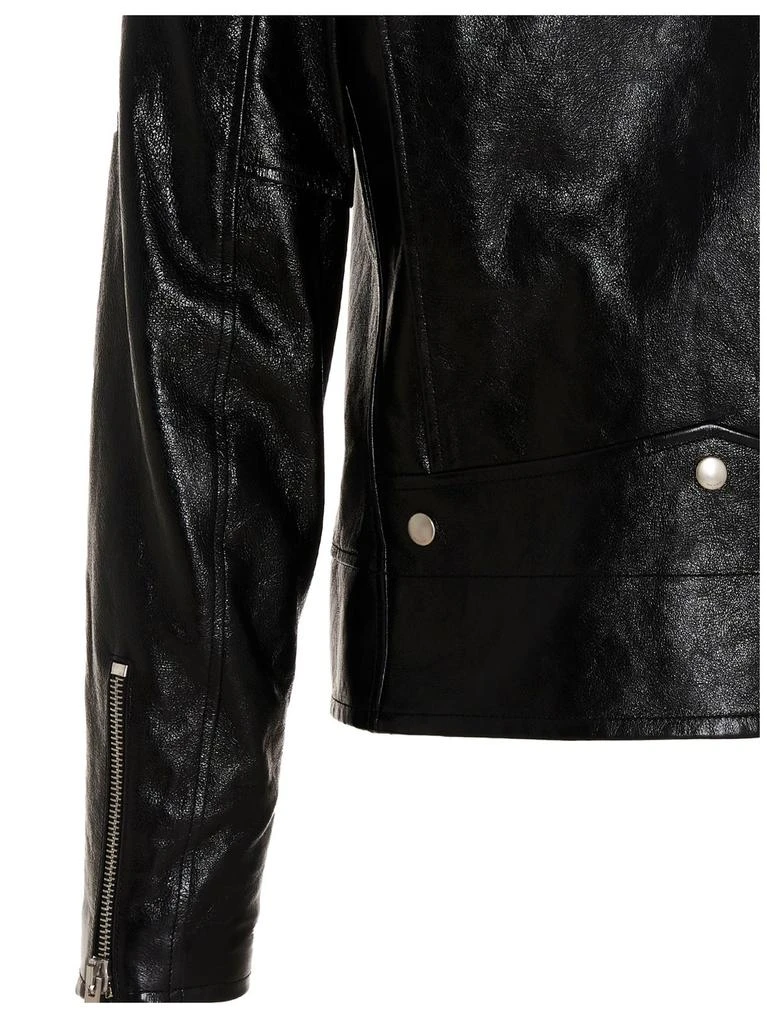 Yves Saint Laurent Saint Laurent Long-Sleeved Biker Jacket 4