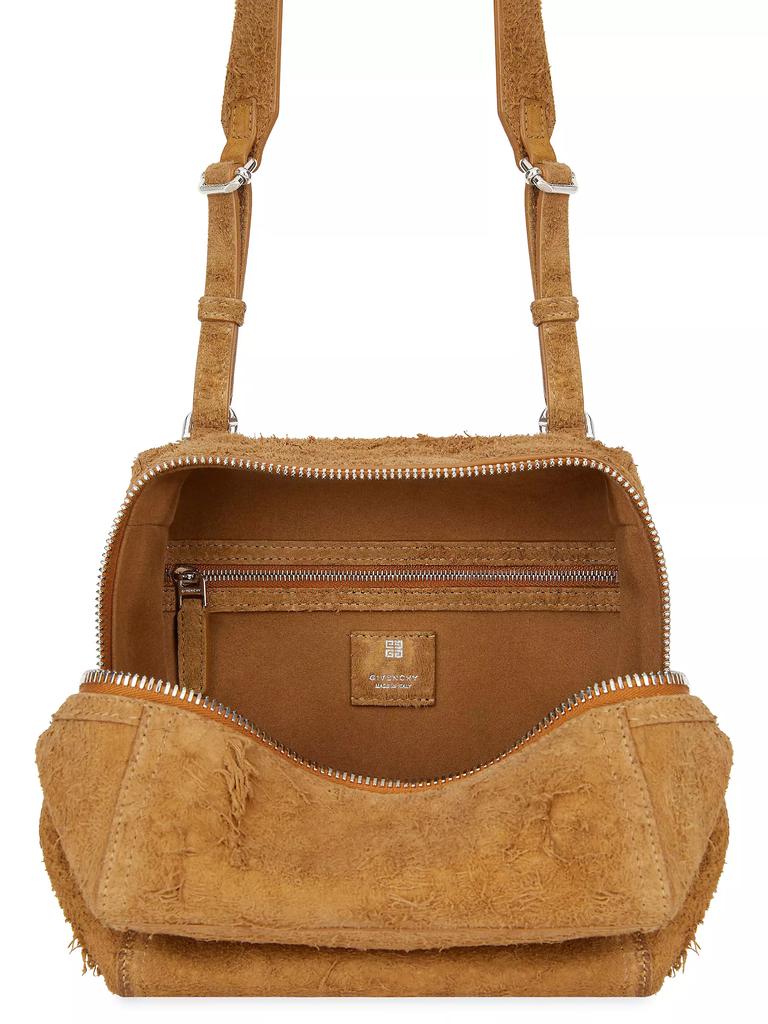 Givenchy Small Pandora Bag in Suede Leather - Shoulder Bags - Free