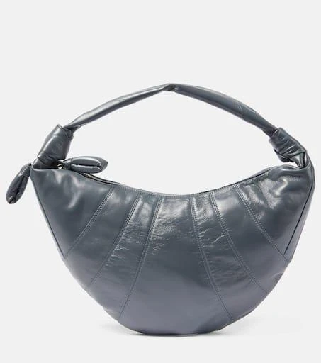 Lemaire Fortune Croissant leather shoulder bag 1