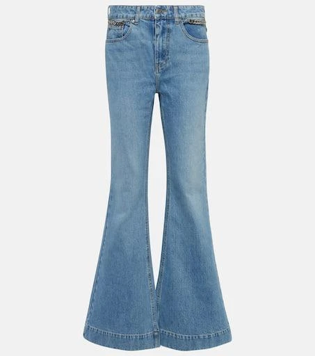 Stella McCartney High-rise flared jeans 1