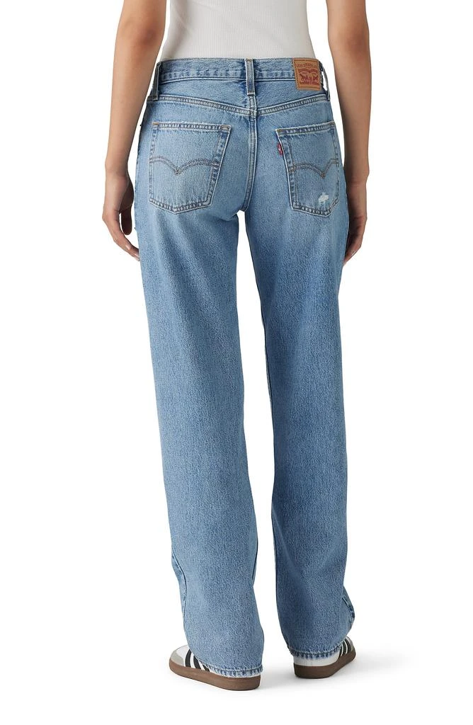 Levi
s
94 Ripped Mid Rise Baggy Wide Leg Jeans 2