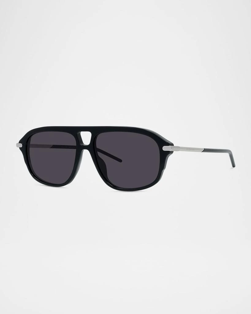 Givenchy Men's GV40113IM Acetate Square Sunglasses 3