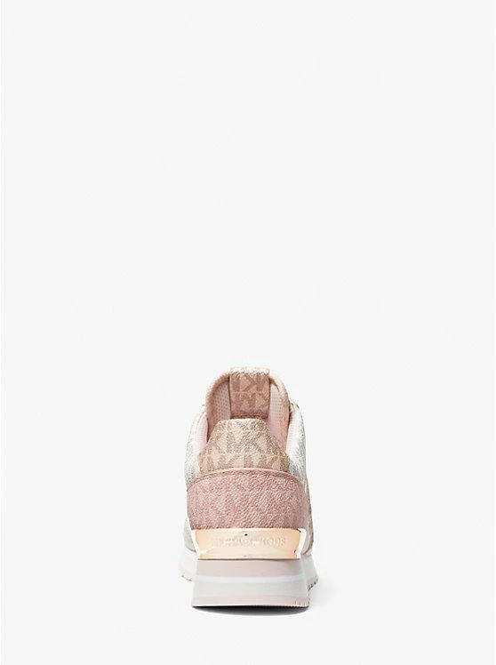 Michael Kors Maddy Two-Tone Logo and Mesh Trainer 3