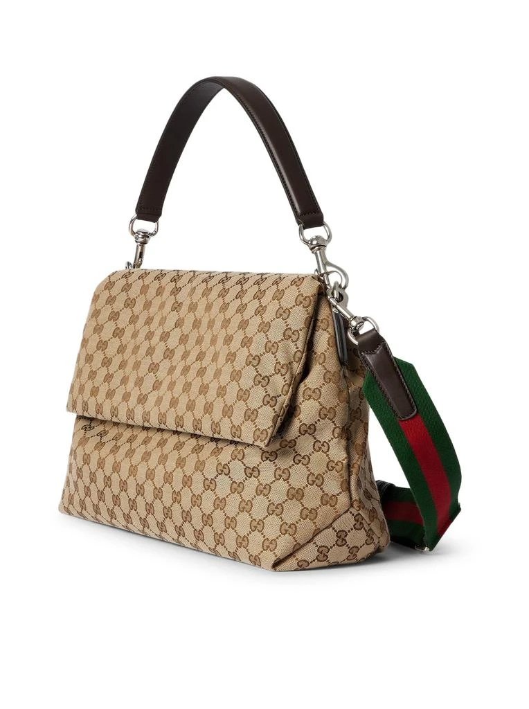 Gucci GG SHOULDER BAG WITH WEB DETAIL MEDIUM SIZE 4