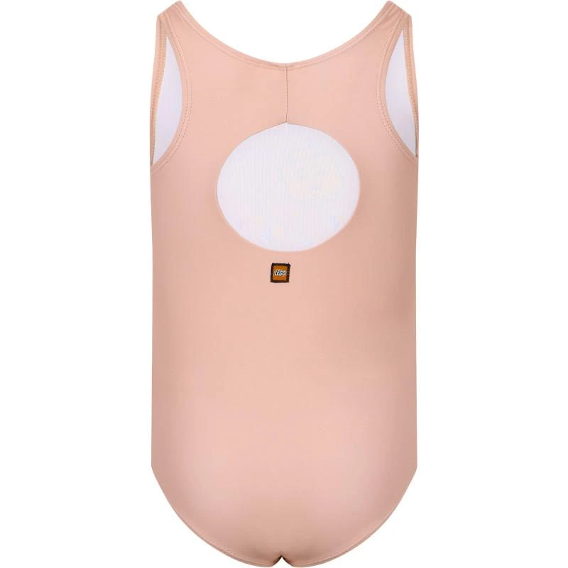 LEGO Wear Lego print one piece swimsuit in pink 2