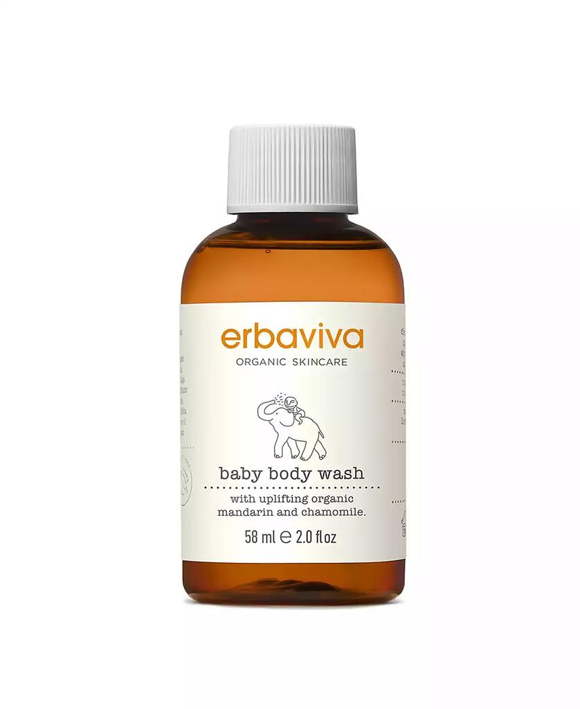 Erbaviva Baby Body Wash Travel, 2 fl oz