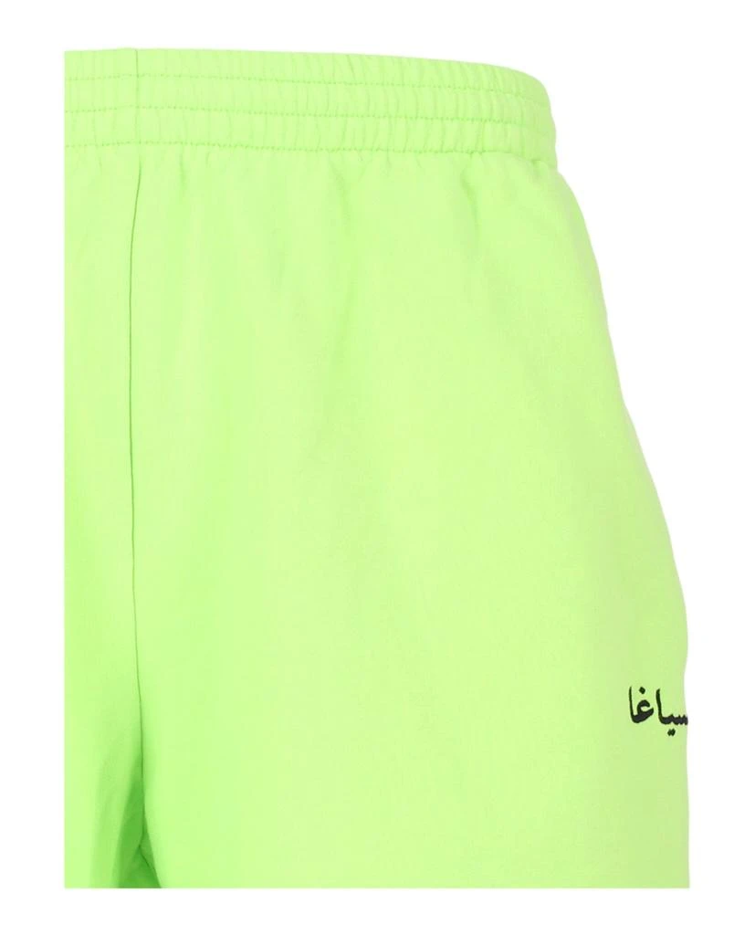 Balenciaga Graphic Printed Sweat Shorts 3