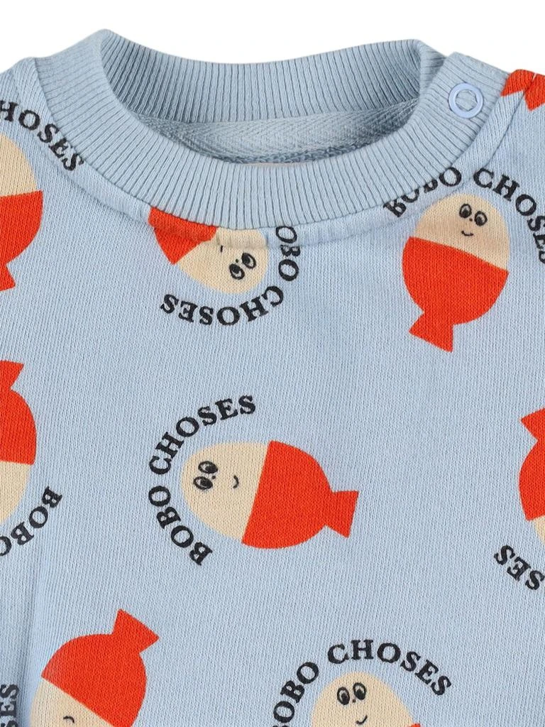 BOBO CHOSES Printed Cotton Sweatshirt 1