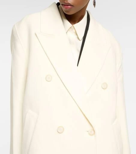 The Frankie Shop Gaia oversized wool-blend coat 6