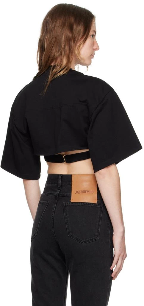 Jacquemus Black  Le Chouchou 'Le T-Shirt Bahia Court' T-Shirt 3