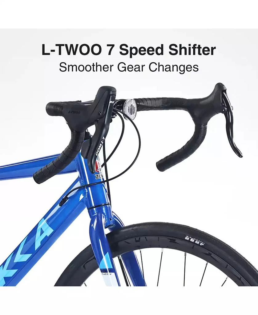 Streamdale Furniture 700C Road Bike, 7 Speed Road Bike, for Men Women, Aluminum Alloy Frame 3