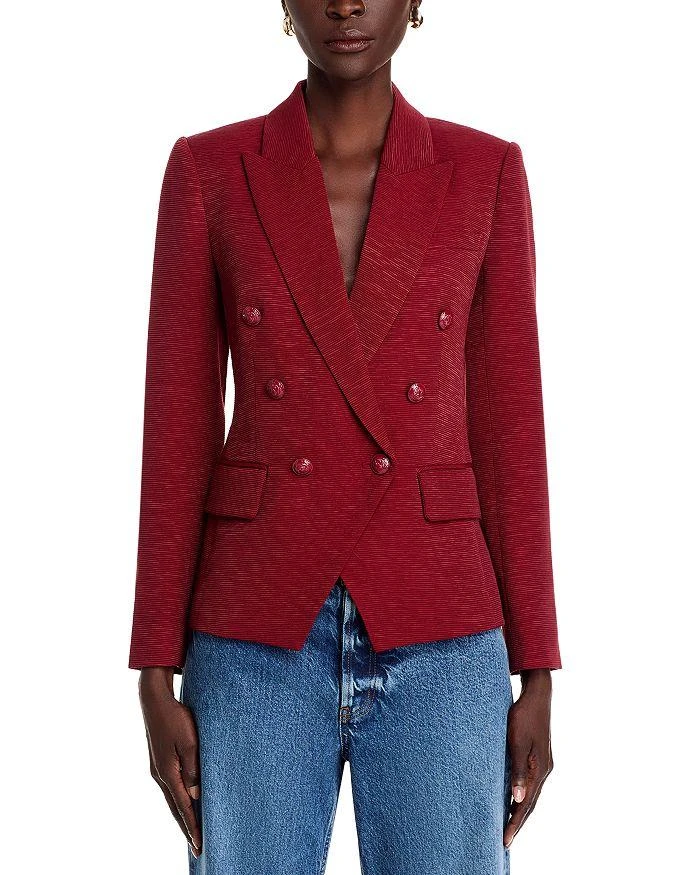 L'Agence Kenzie Double Breasted Blazer 7