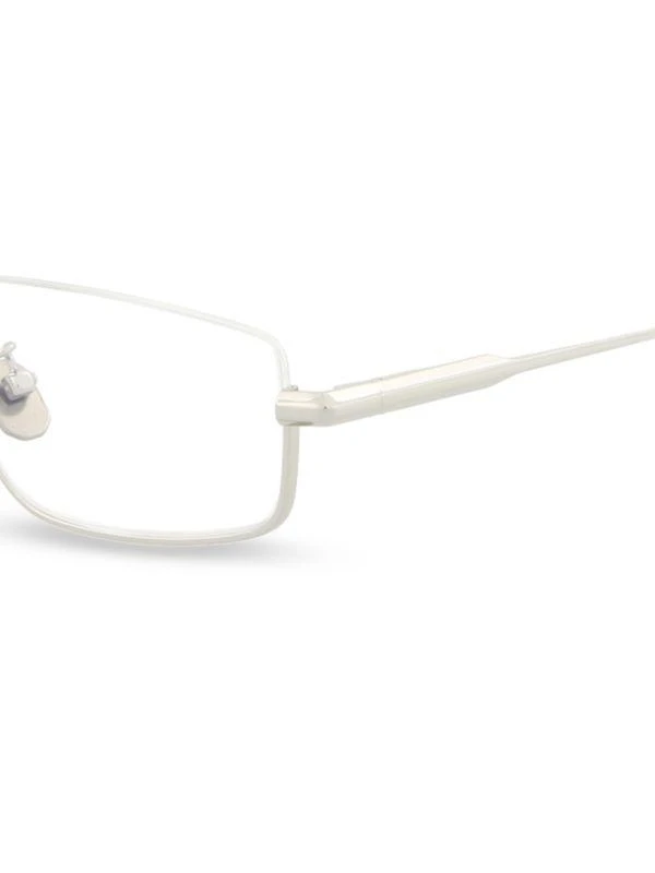 Brioni 56MM Rectangle Half Rim Eyeglasses 3
