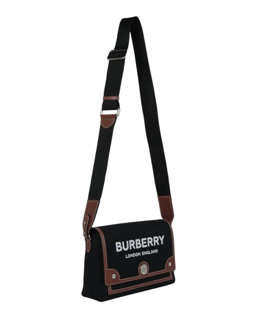 Burberry Note Bag Canvas Crossbody 4