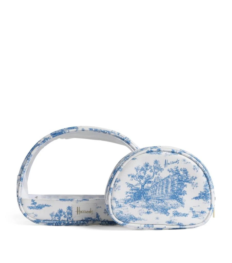 Harrods Toile Cosmetic Bags (Set of 2) 3