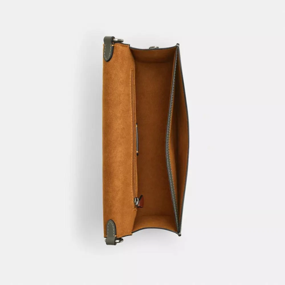 Coach Eliza Flap Crossbody With Leather Covered Closure 5