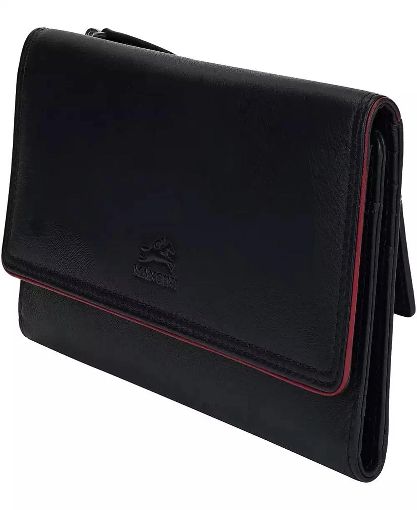 Mancini Women's Sonoma RFID Secure Clutch Wallet 3