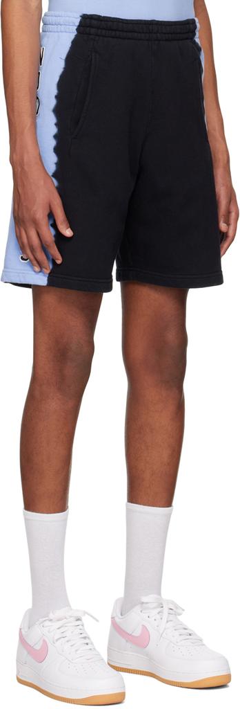 Noon Goons SSENSE Exclusive Black Tie Dyed Shorts