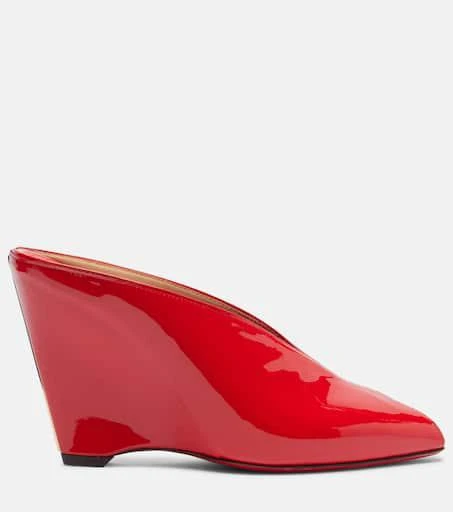 Salvatore Ferragamo Alicia leather mules 4