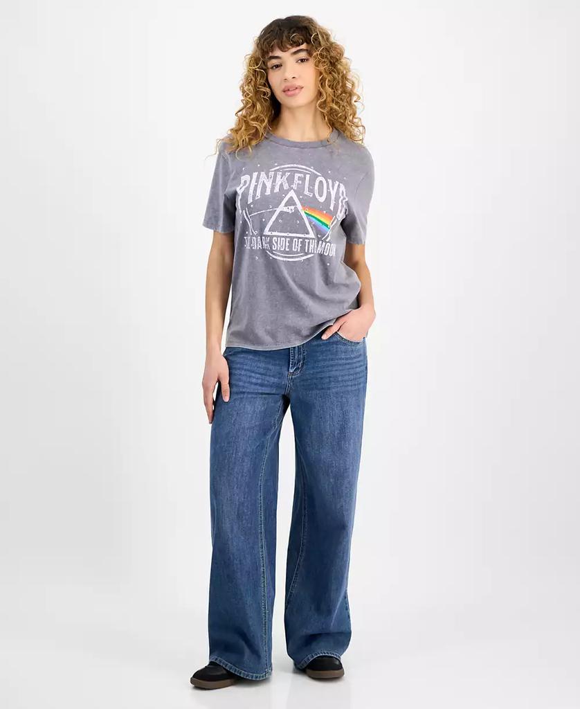 Love Tribe Juniors' Pink Floyd Graphic-Print Tee
