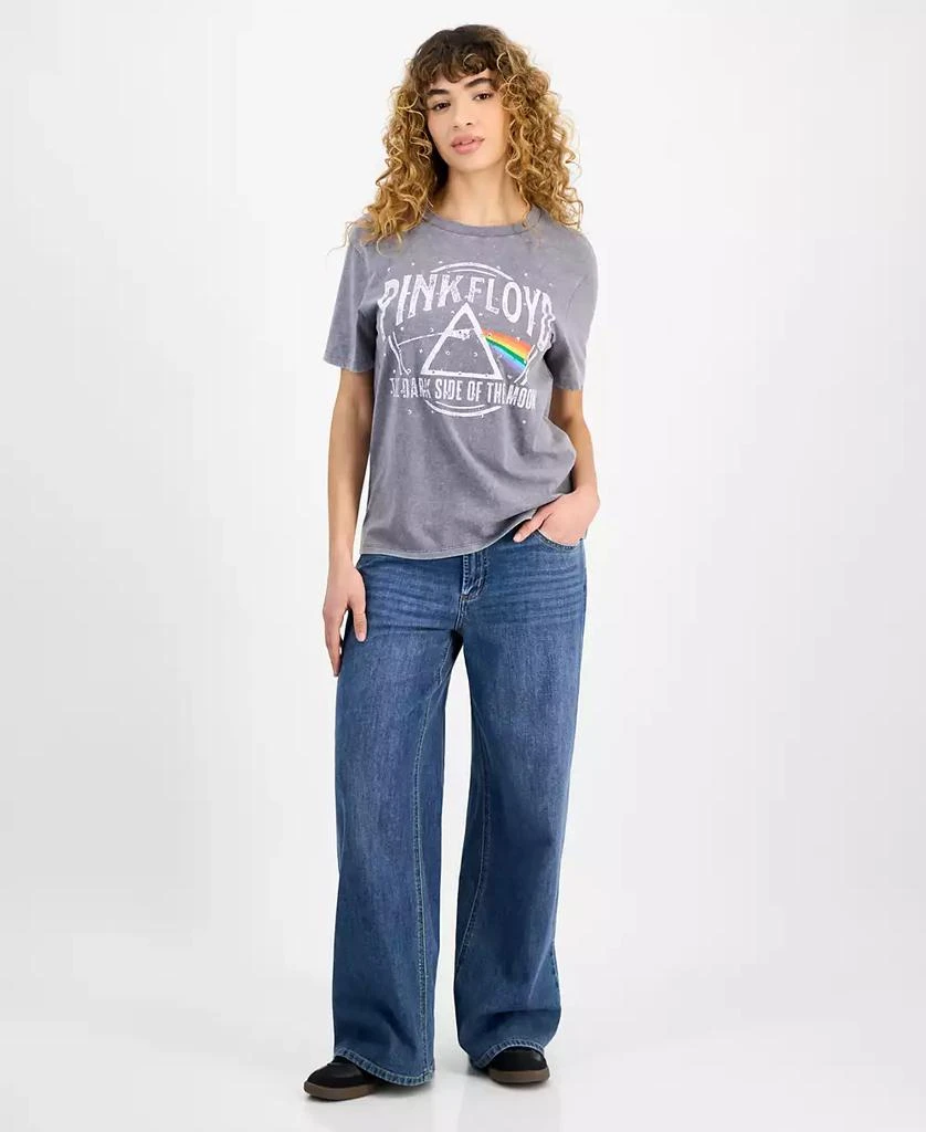 Love Tribe Juniors' Pink Floyd Graphic-Print Tee 2