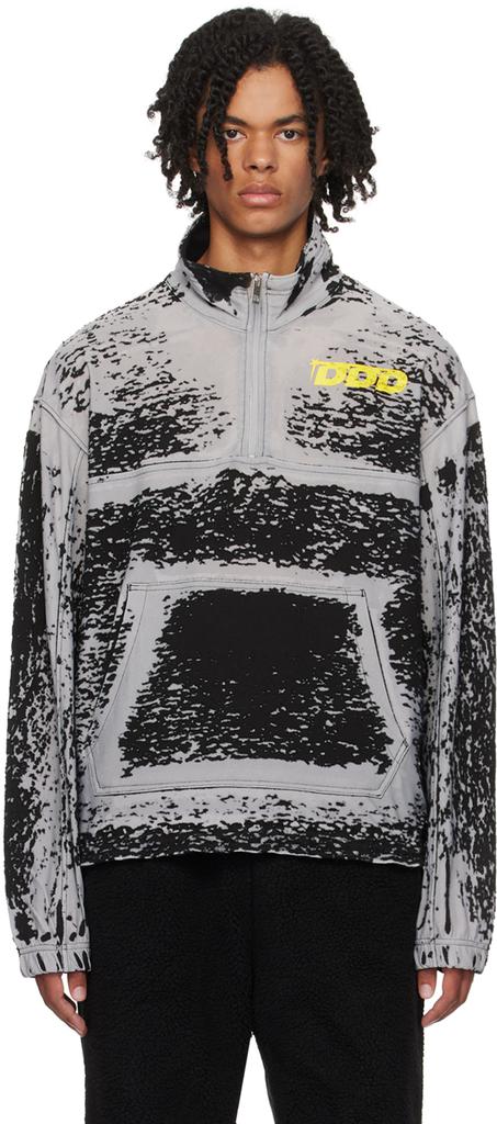 Shop Diesel S-Wafy-Zip Faded Effect Sweatshirt on Sale at