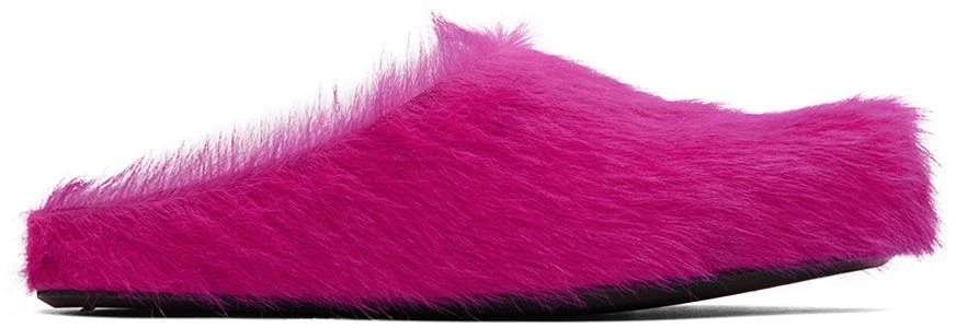 Marni Pink Fussbett Sabot Loafers 1